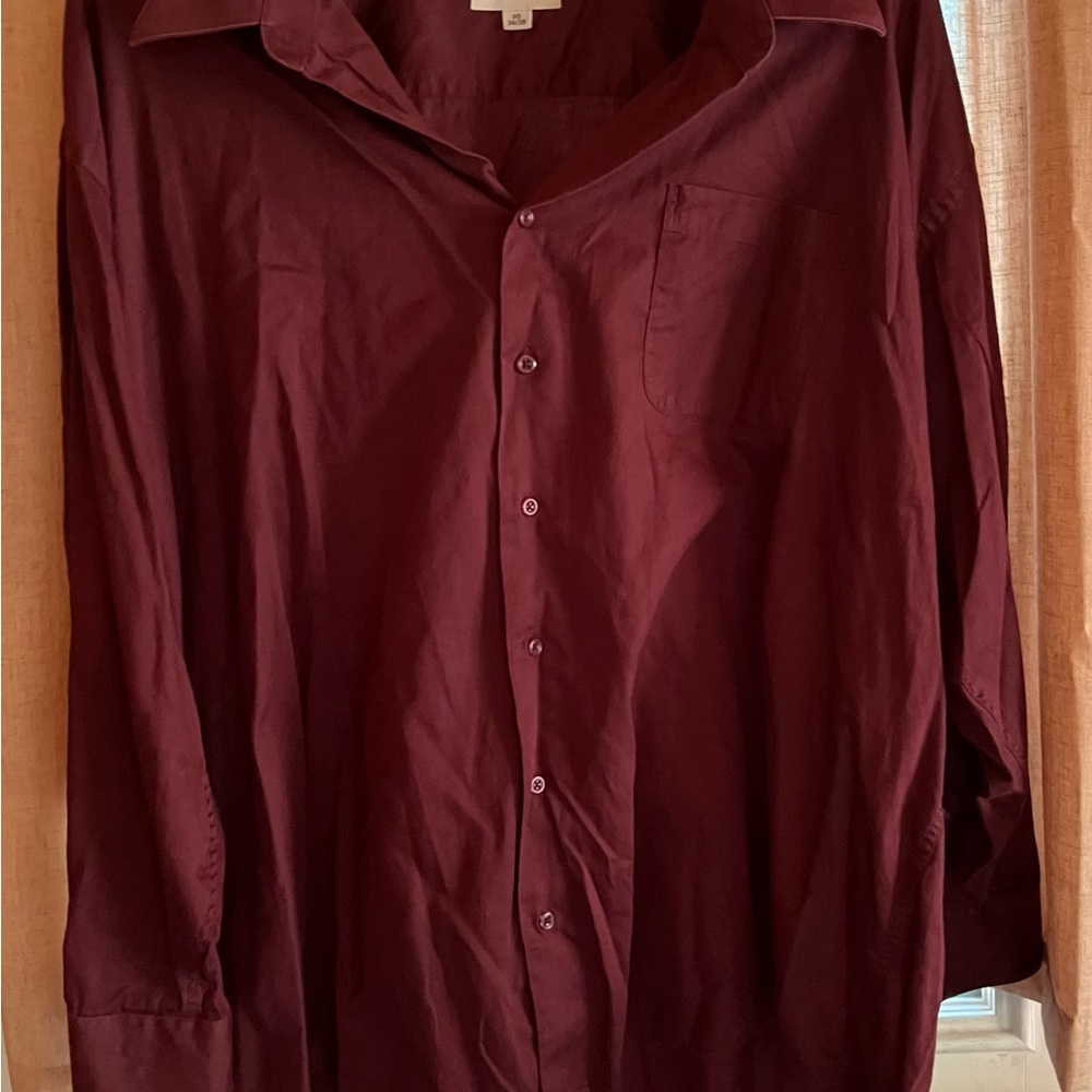 Pronto Uomo Deep Burgundy Casual Shirt